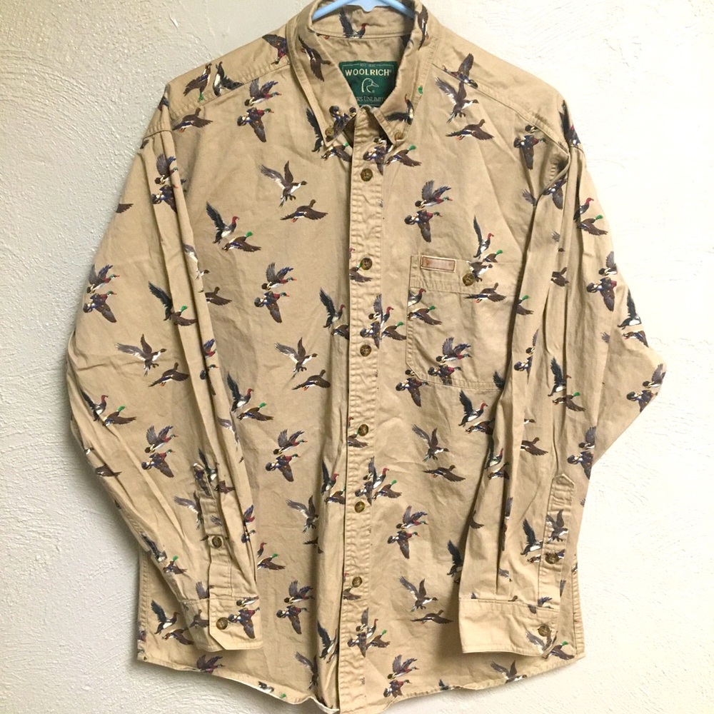 Ducks unlimited button up